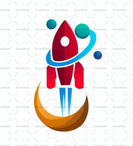 Rakete und Planeten